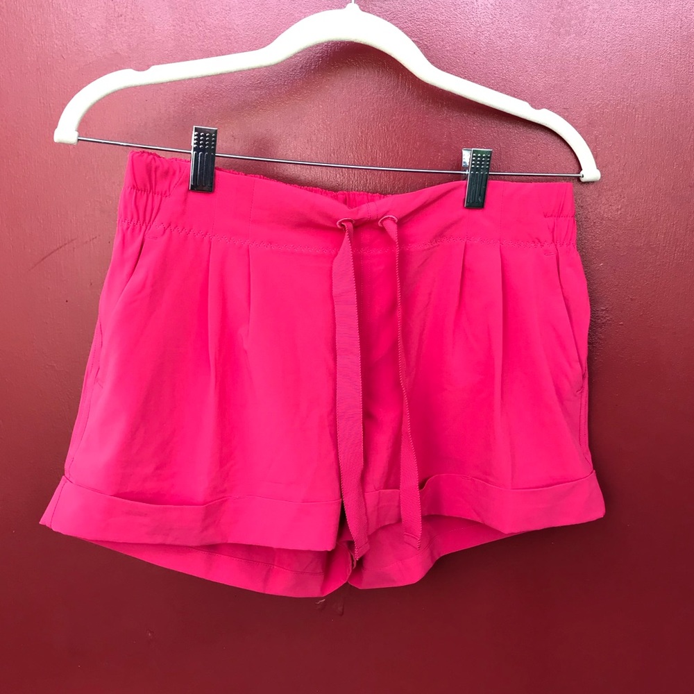 Lululemon Pink Running Shorts